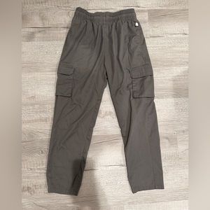 Grey cargo pants